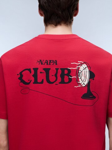 NAPAPIJRI Póló 'S-Flint' - piros