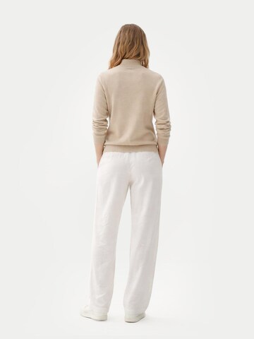 Cardigan 'Women's Essential Cashmere Full-Zip Cardigan' GOBI Cashmere en beige