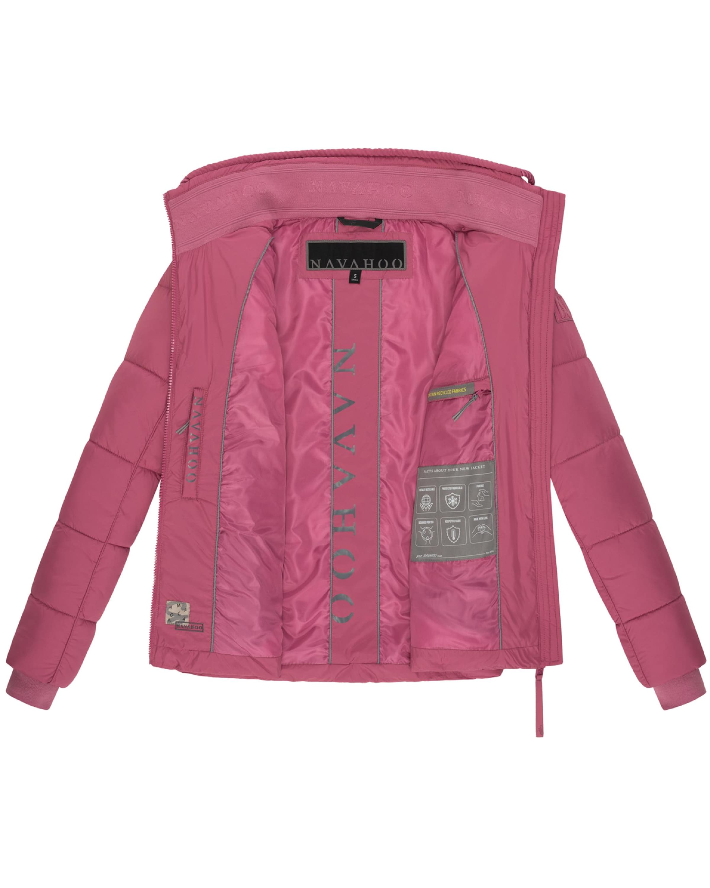 NAVAHOOPrijelazna jakna 'Liebesfee 14' - roza boja