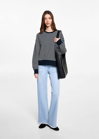 MANGO TEEN Sweatshirt 'Pomelo' in Blau