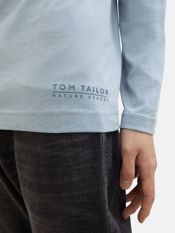 TOM TAILOR T-shirt i blå