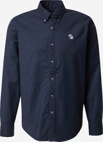 Abercrombie & Fitch Společenská košile – modrá: přední strana