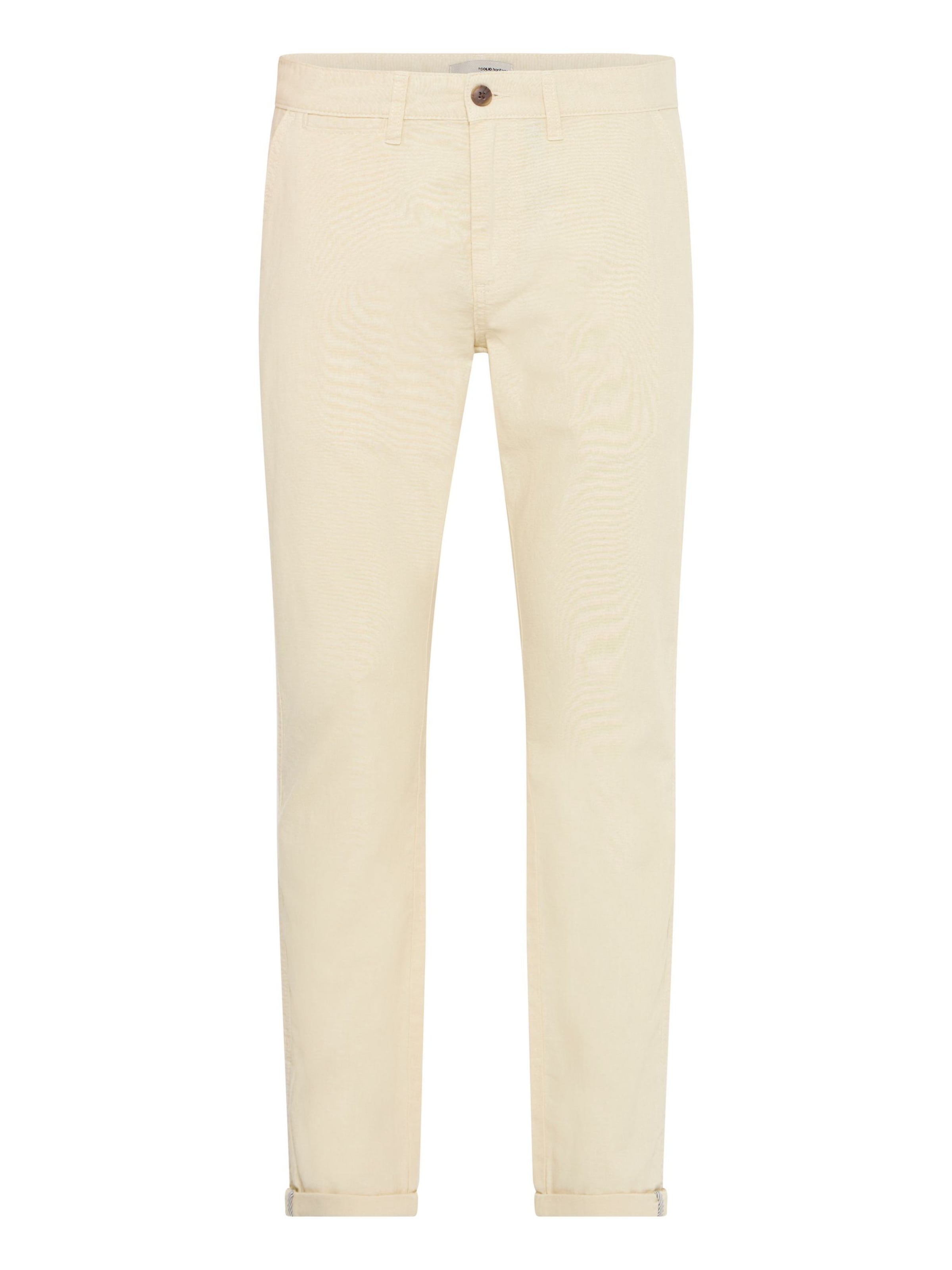 !Solid - regular Pantalón 'Loran' en beige: frente