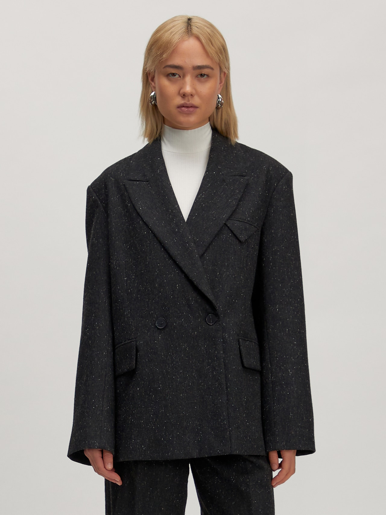 EDITED Produkte Blazer 'Cairo' anthrazit