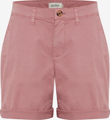 Oxmo Regular Pants 'Charline' in Pink: front