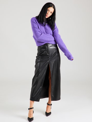 ABOUT YOU x Chiara Biasi Sweater 'Charlie' in Purple