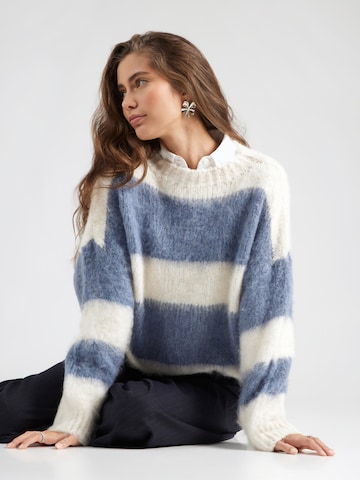 Zwillingsherz - Jersey en azul: frente