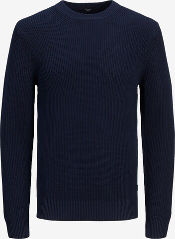 JACK & JONES Sweter w kolorze niebieski: przód