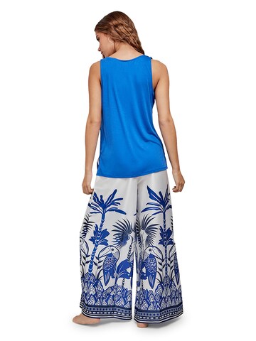 Loosefit Pantalon de pyjama Gisela en bleu