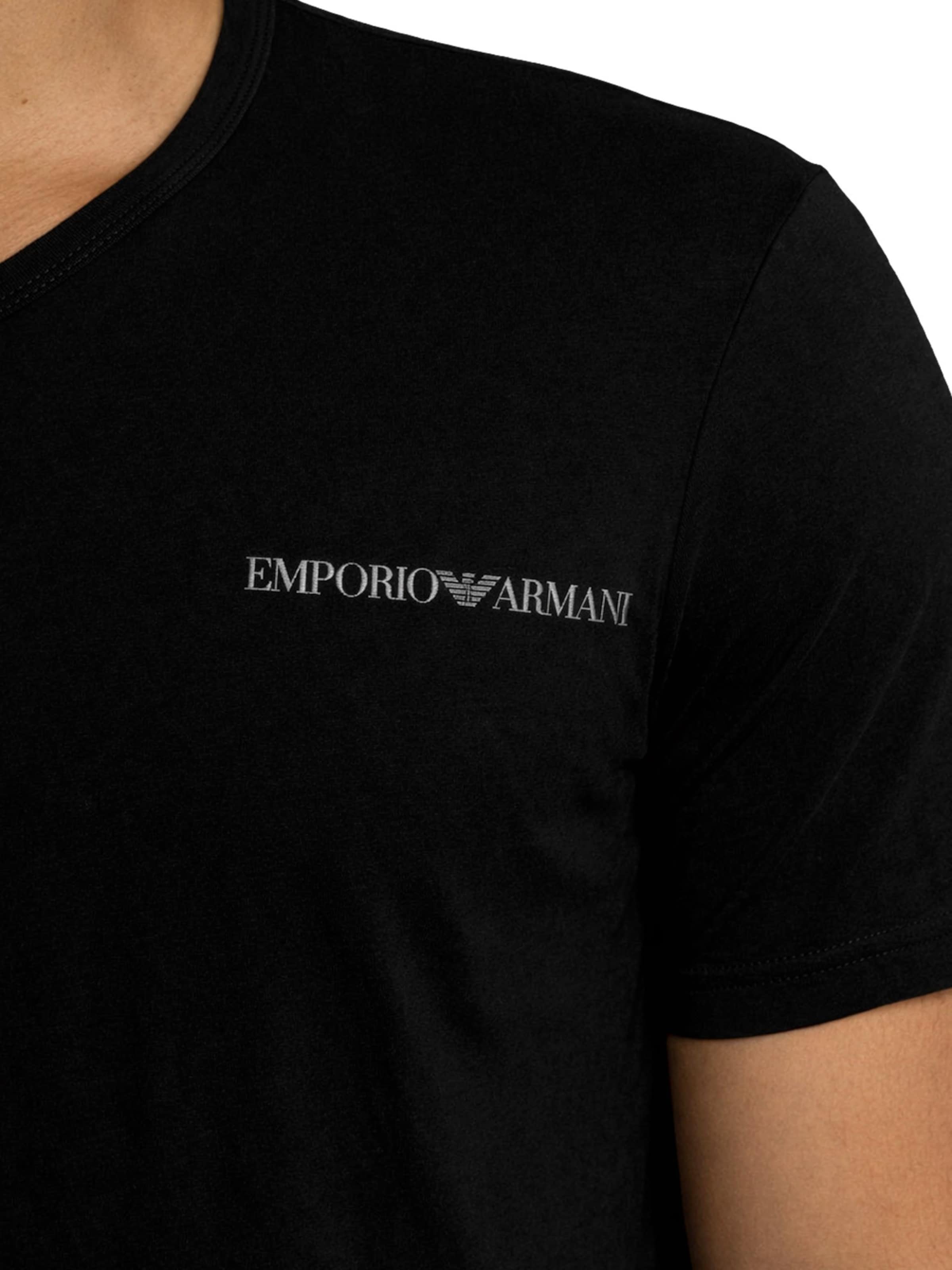 T-Shirt Emporio Armani en noir