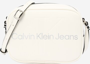 Sac à bandoulière Calvin Klein Jeans en blanc : devant