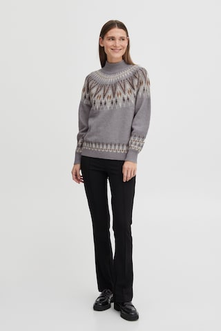 b.young Sweater 'Olika' in Grey