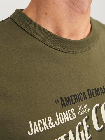 JACK & JONES Μπλουζάκι 'MICK' σε πράσινο