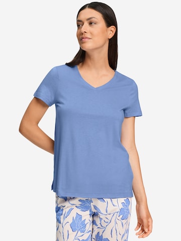 Chemise de nuit ' Sleep & Lounge ' Hanro en bleu : devant
