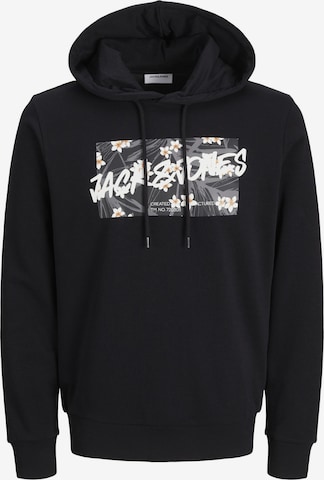 JACK & JONES Sweatshirt 'JJHawaii' in Black: front