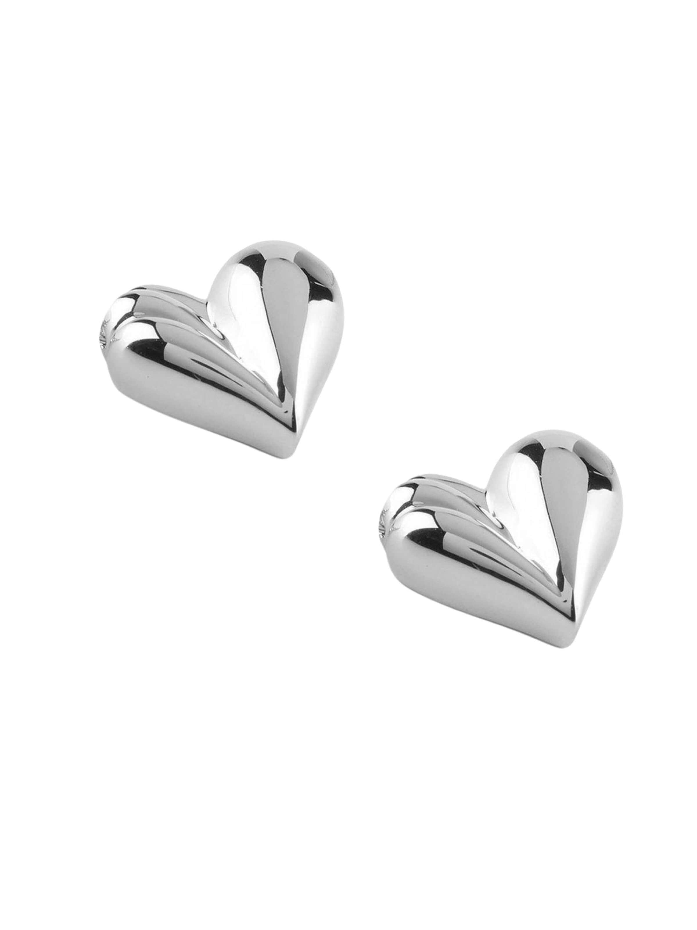 Boucles d'oreilles GUESS en argent : devant
