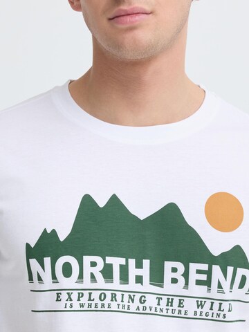 North Bend Shirt ' NBCash ' in Wit