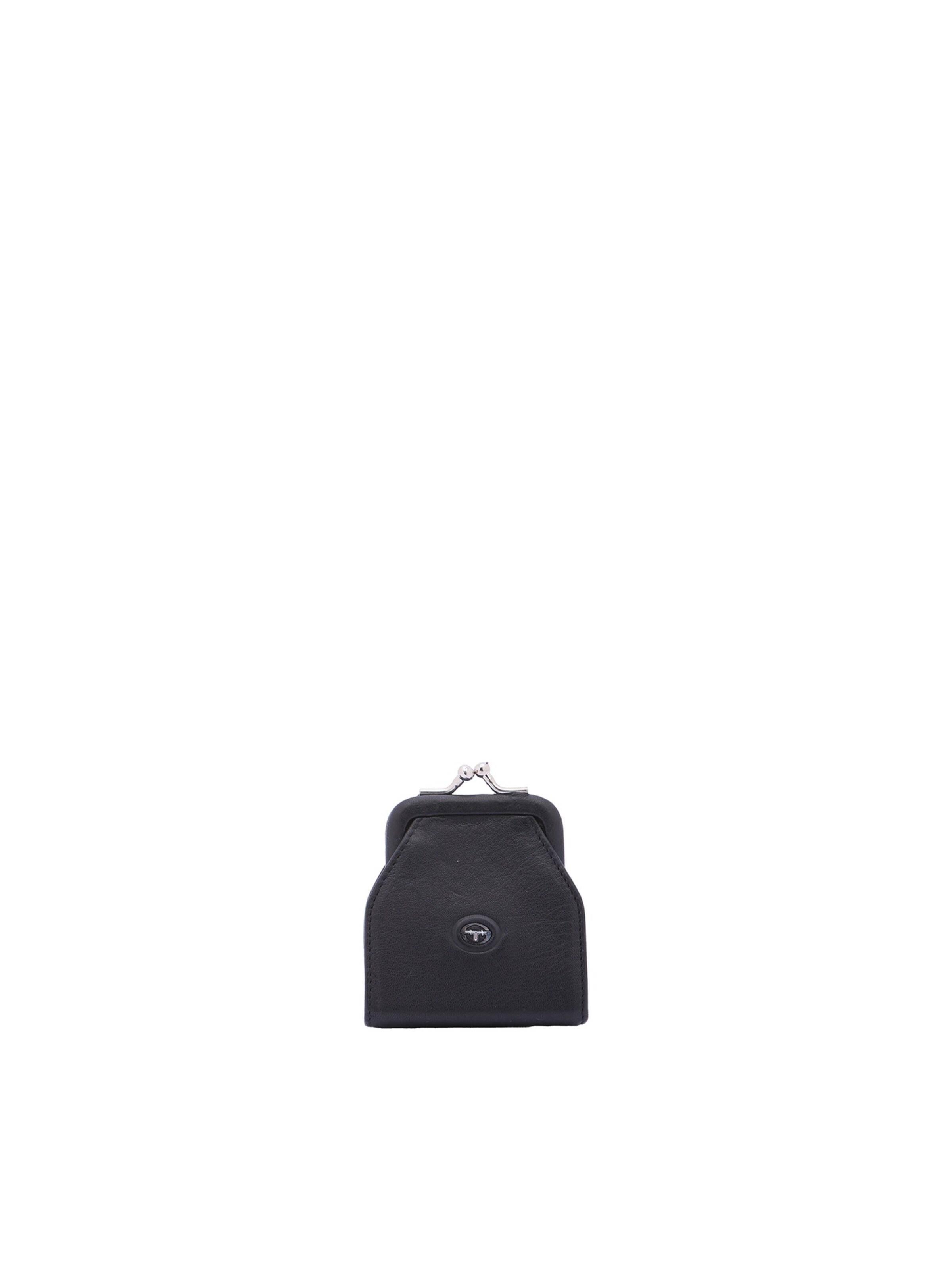 Portamonete di Sergio Tacchini in nero: frontale