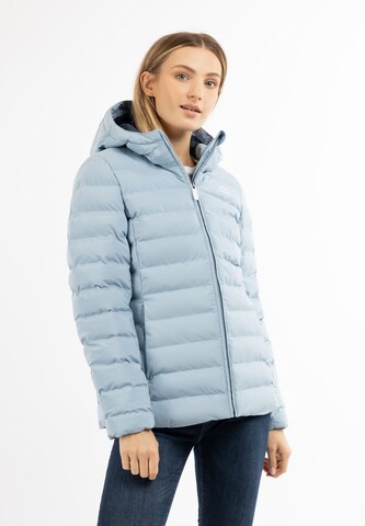 ICEBOUND Winter Jacket in Blue: front