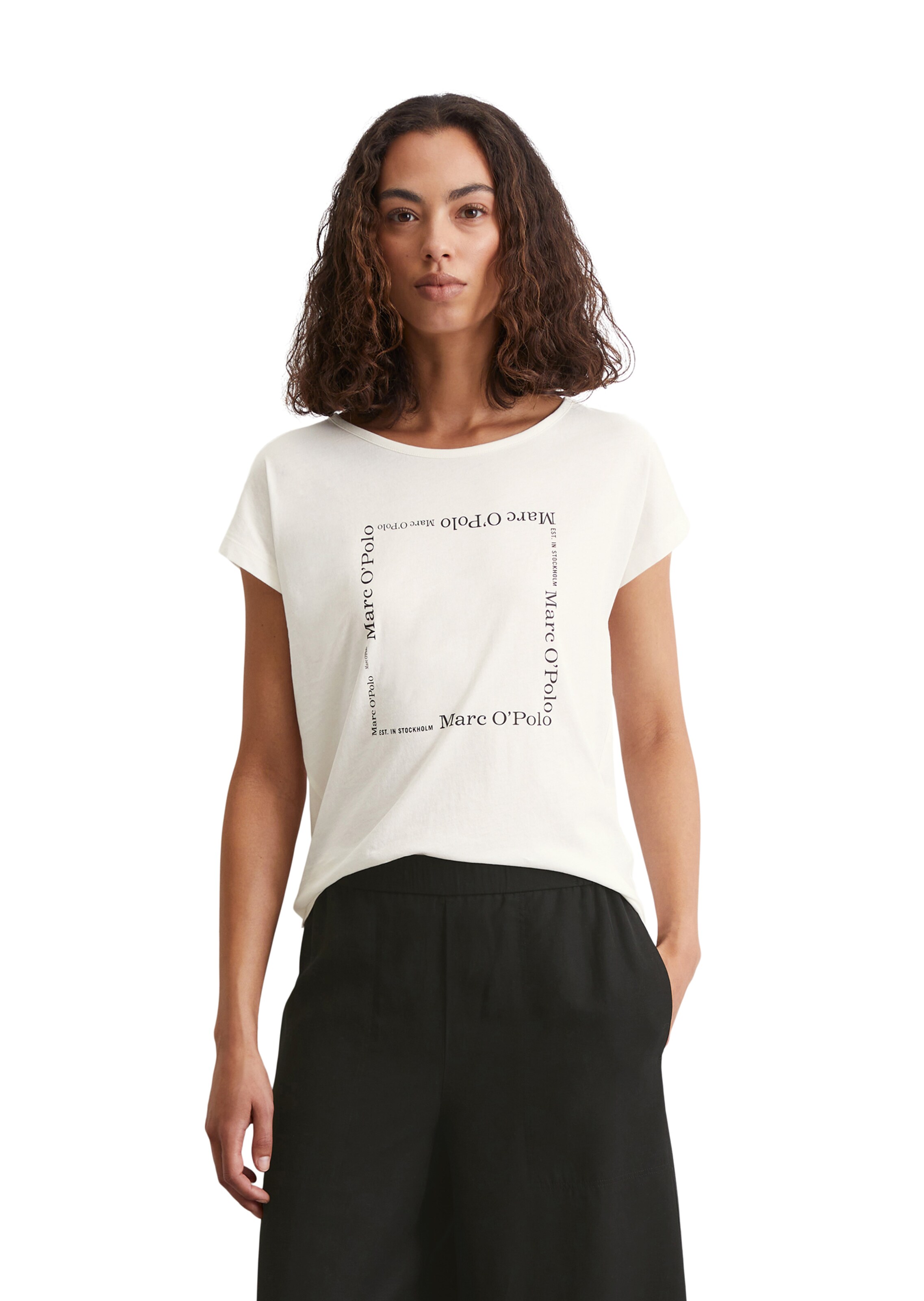 Marc O'Polo Shirt in White: front