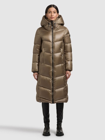 khujo Mantel 'Rabia' in Braun