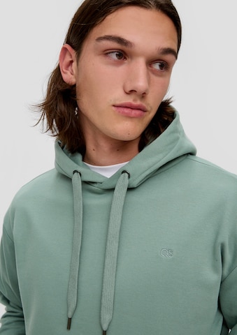 QS Sweatshirt in Grün