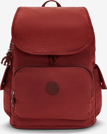KIPLING Backpack 'City' in Red: front