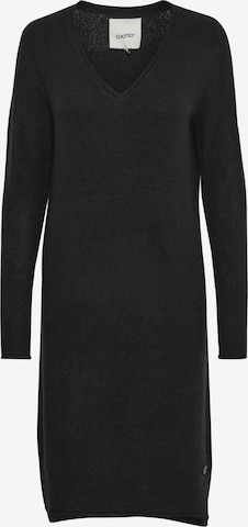 Robes en maille ' Ida ' Oxmo en noir : devant
