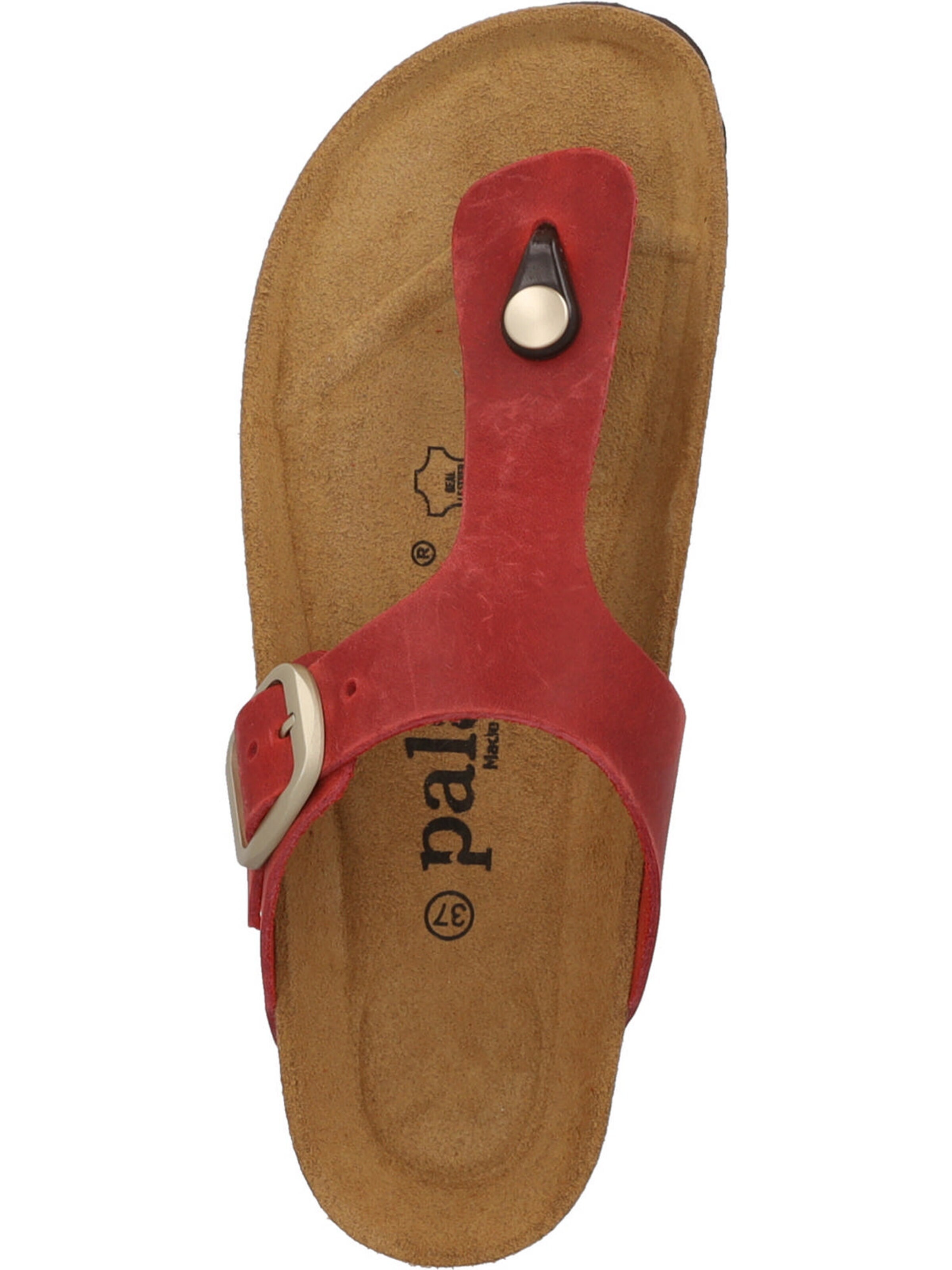 Palado - Sandalias de dedo 'Palado Kos Denka' en rojo