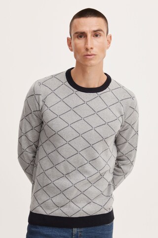 BLEND Sweater 'Nison' in Grey: front