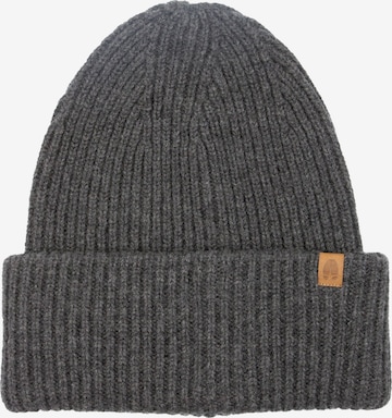 KOPYTO Mütze 'PANDA' in Grau: Vorderseite