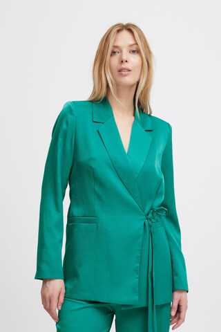 b.young Blazer in Green: front