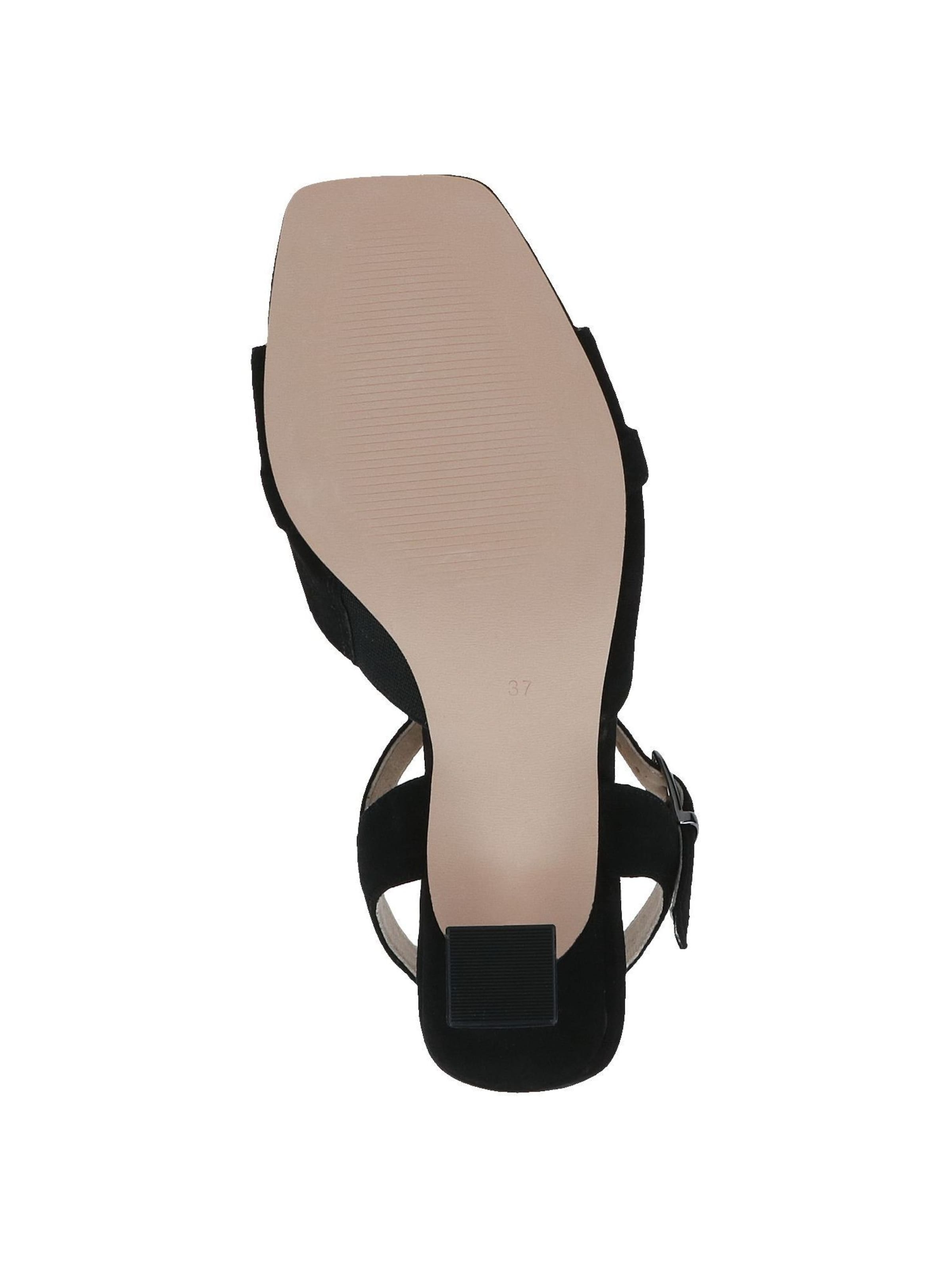 CAPRICE Sandale in Schwarz