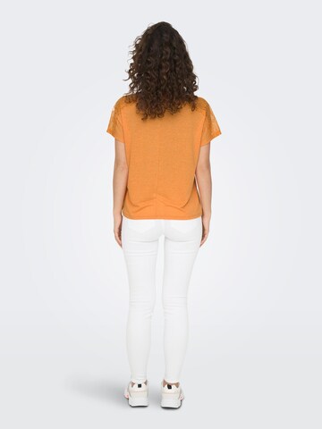 Bluză de molton 'AUGUSTA' de la ONLY pe portocaliu