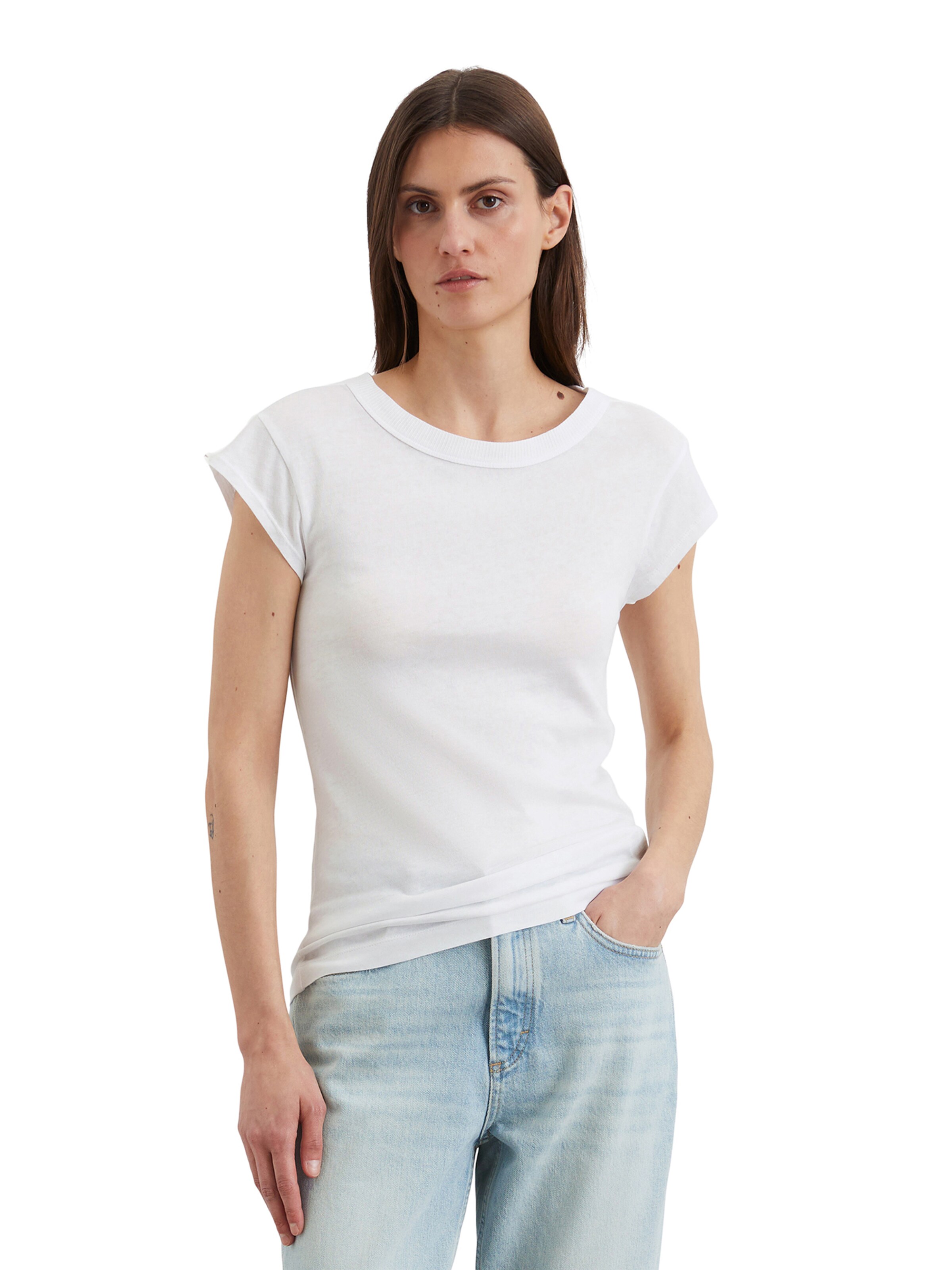 Marc O'Polo Shirt in White: front