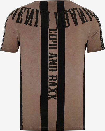 CIPO & BAXX Shirt in Braun