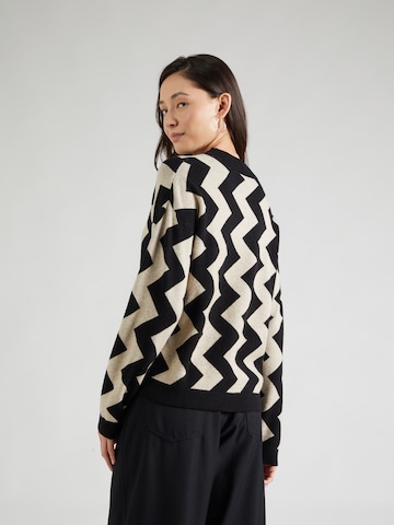 VILA Sweter 'RIL' w kolorze czarny