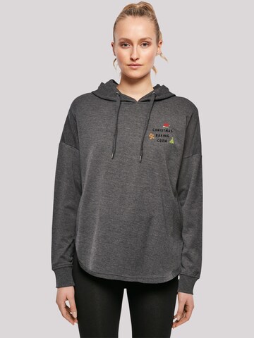 F4NT4STIC Sweatshirt 'Christmas Baking Crew' in Grey: front