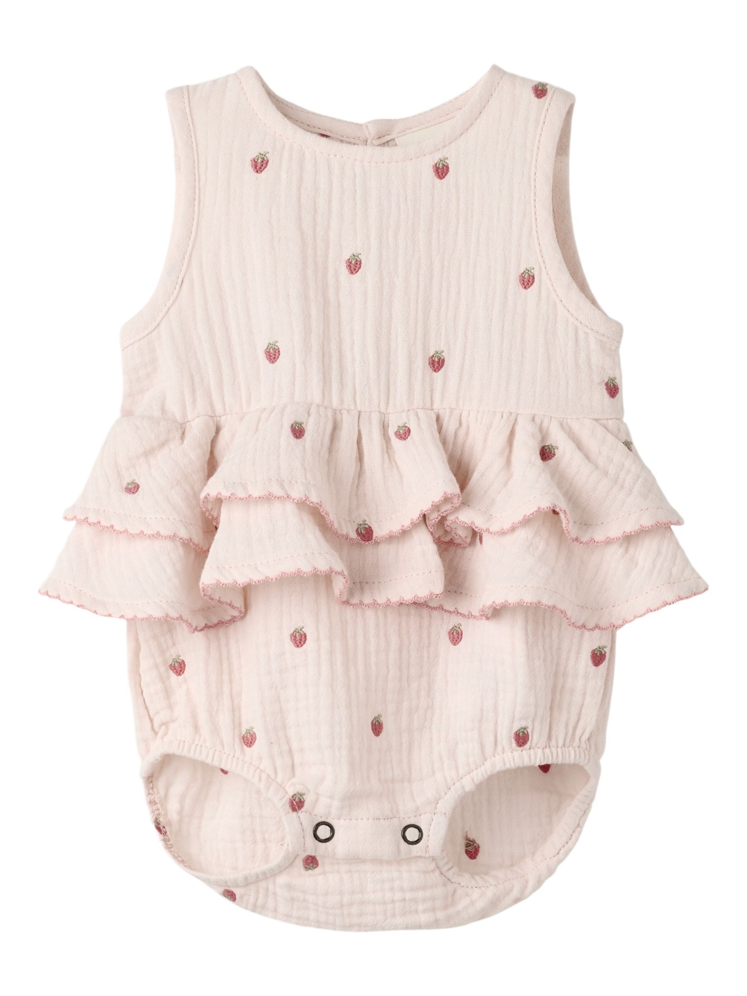 Lil'Atelier Sparkedragt/Body i pink: forside