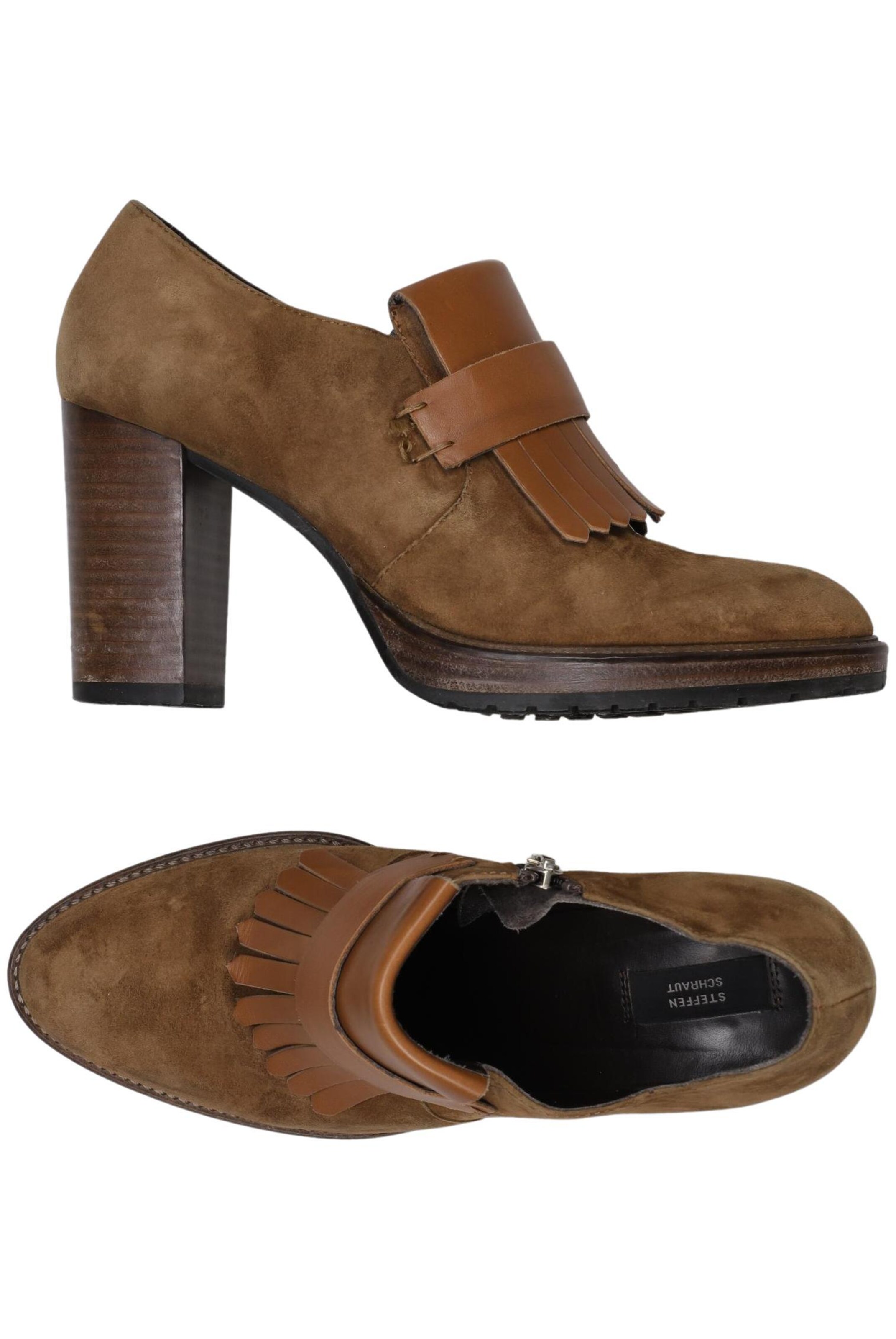 STEFFEN SCHRAUT Flats & Loafers in 39 in Brown: front