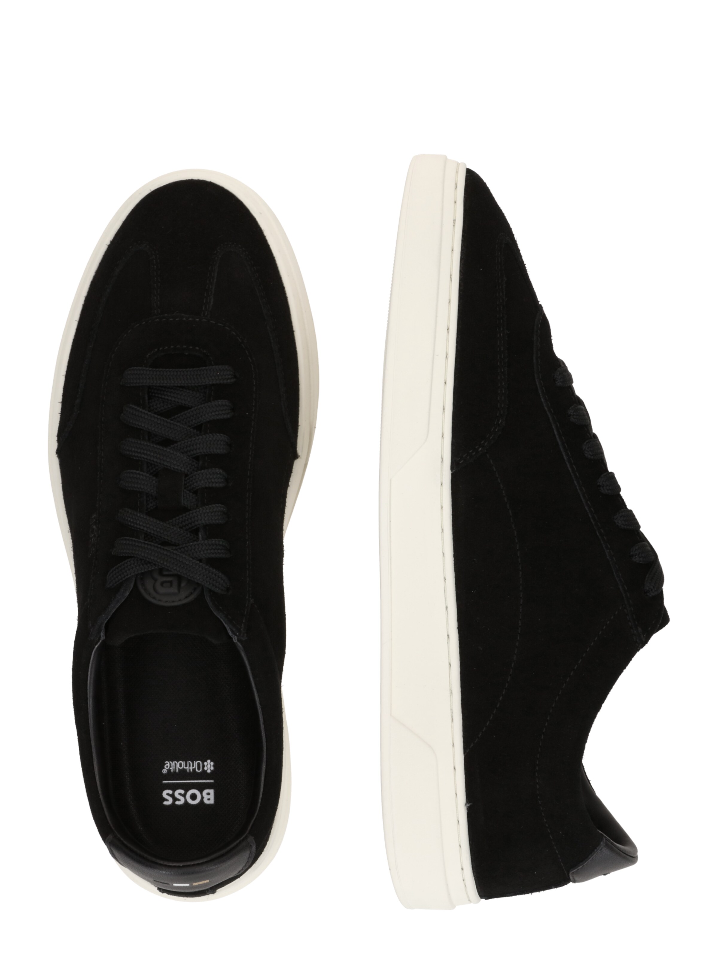 BOSS Низкие кроссовки 'Kieran' в Черный