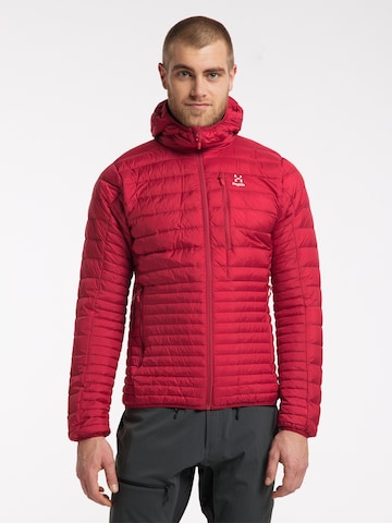 Haglöfs Performance Jacket 'Micro Nordic' in Red: front