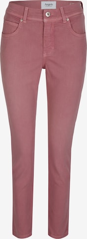 Angels Slimfit Jeans 'Ornella' in Roze: voorkant