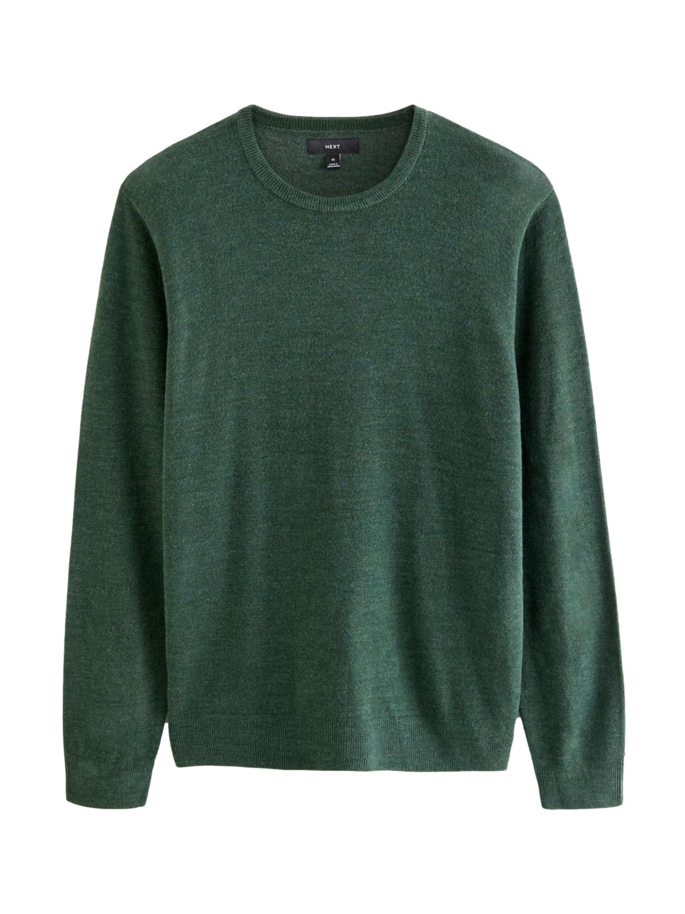 Next Sweter w kolorze zielony: przód