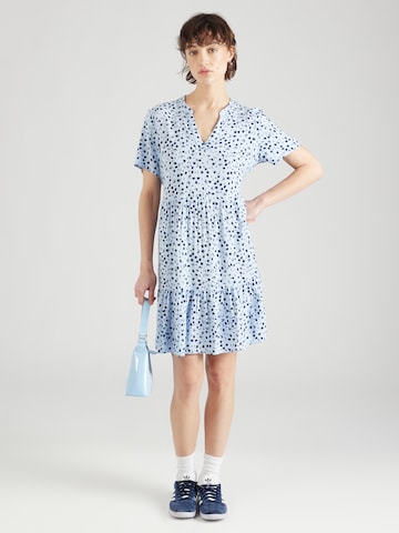 VILA Платье-рубашка 'PAYA' в Синий: спереди