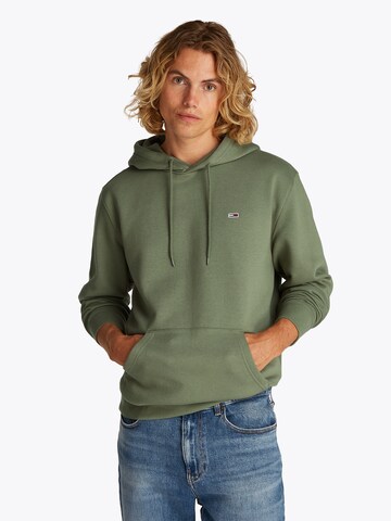 Tommy Jeans - Sudadera en verde: frente