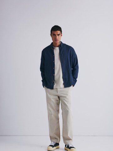 !Solid Regular fit Πουκάμισο 'Pete' σε μπλε