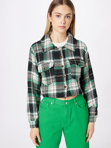 Veste mi-saison Nasty Gal en vert : devant