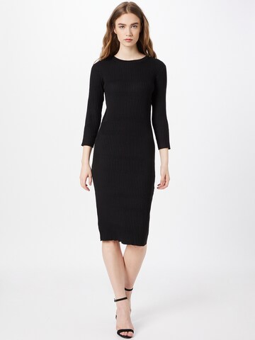 MSCH COPENHAGEN - Vestido de malha 'Hasle' em preto: frente