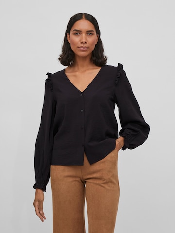 VILA Blouse 'Killy' in Zwart: voorkant